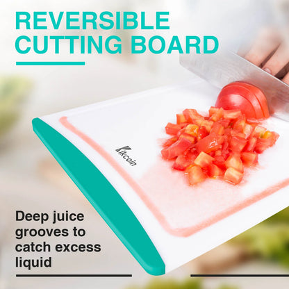 Plastic Kitchen Cutting Board Set