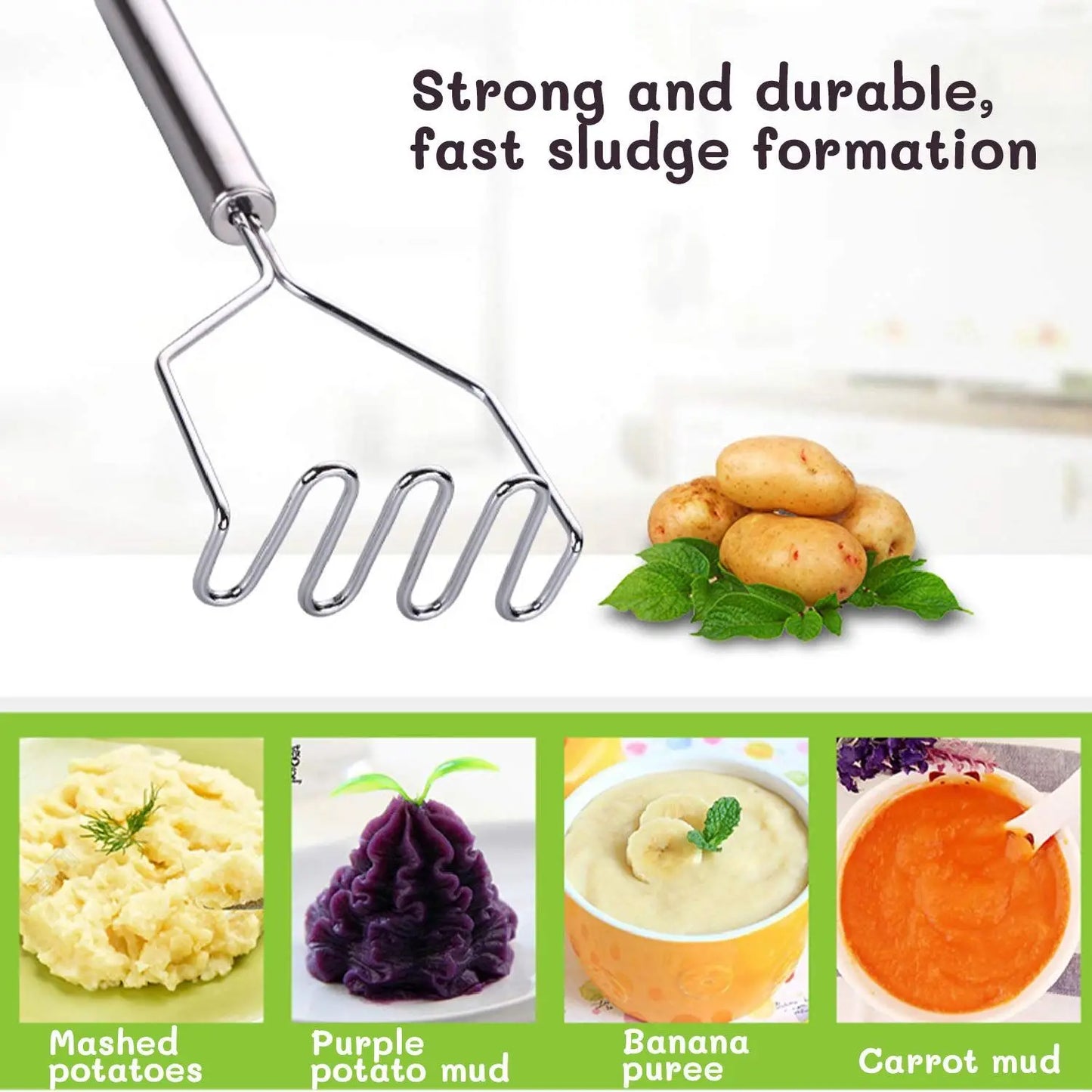 Stainless Steel Potato Masher