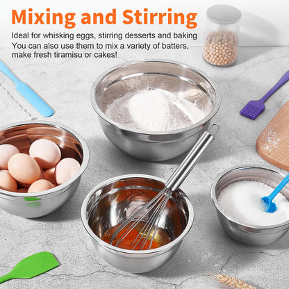 Stainless Steel Mixing Bowl Set