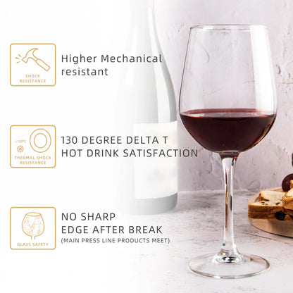 Tempered Wine Glasses