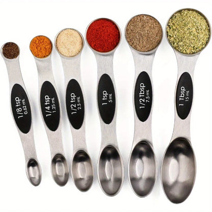 Magnetic Measuring Spoons Set