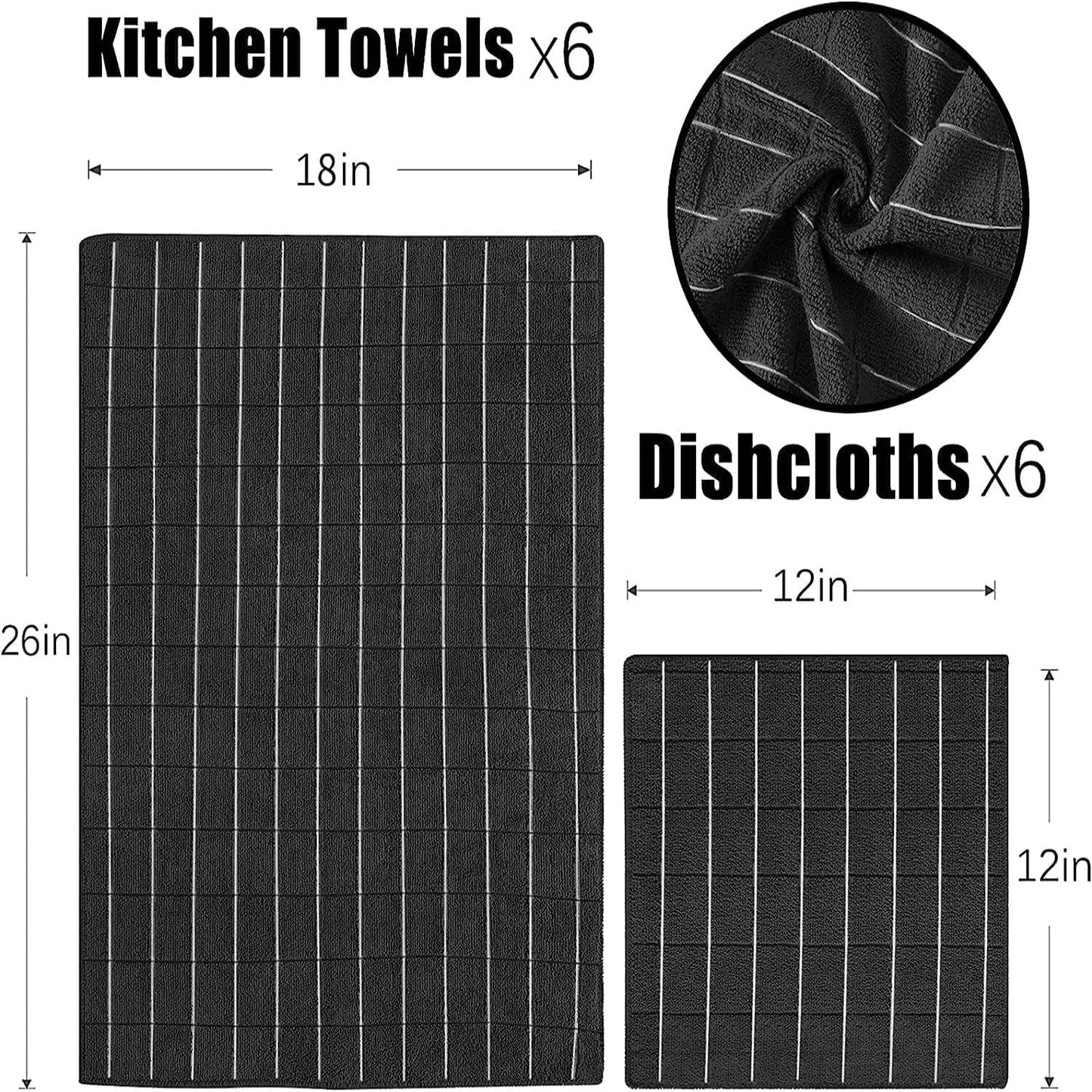 Microfiber Kitchen Towels