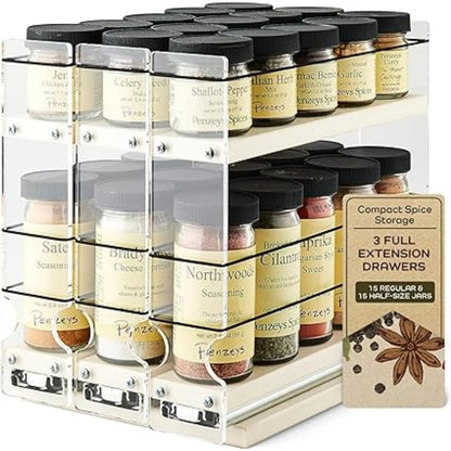 Pull Out Spice Rack Organizer