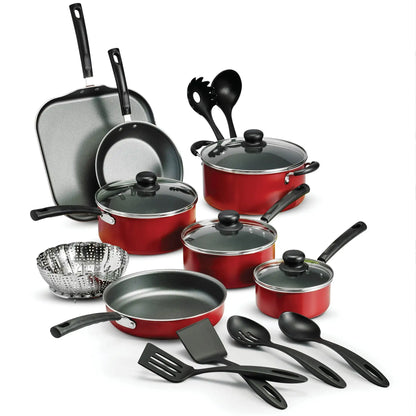 Nonstick Stainless Steel Cookware Set