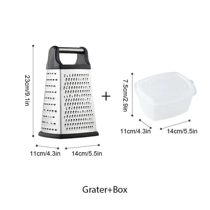 Four-Side Box Grater