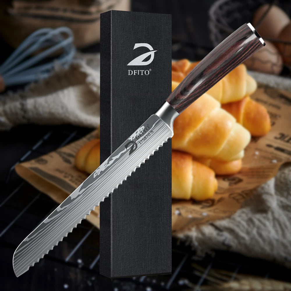 Kitchen Bread Knife Serrated