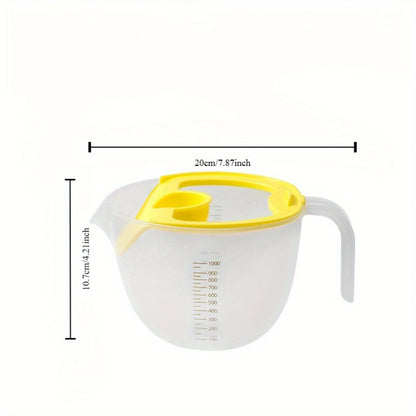 Plastic Mixing Bowl Set with Yolk Separator