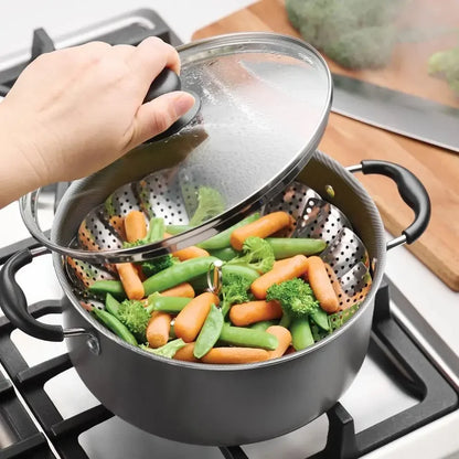 Nonstick Stainless Steel Cookware Set