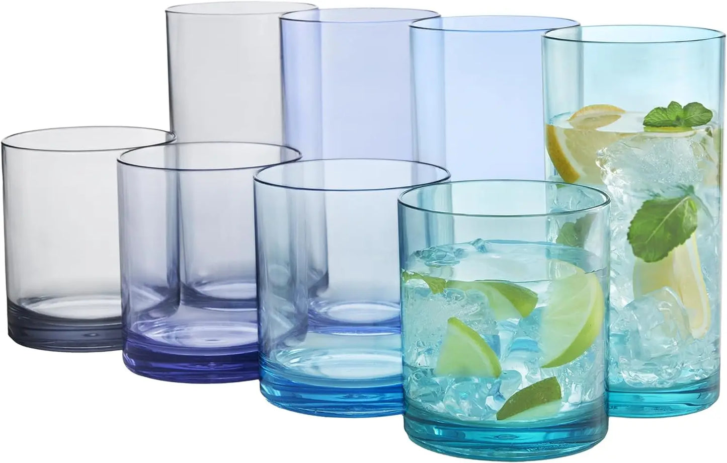 Set of 16 Drinking Glasses