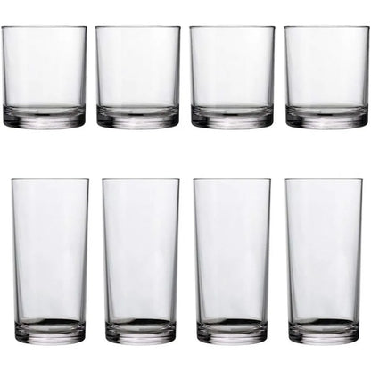 Set of 16 Drinking Glasses