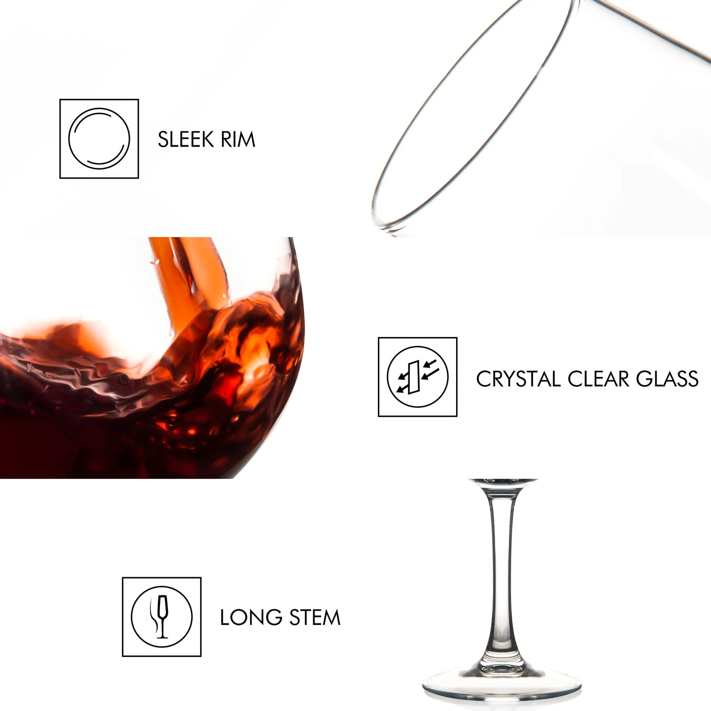 Tempered Wine Glasses