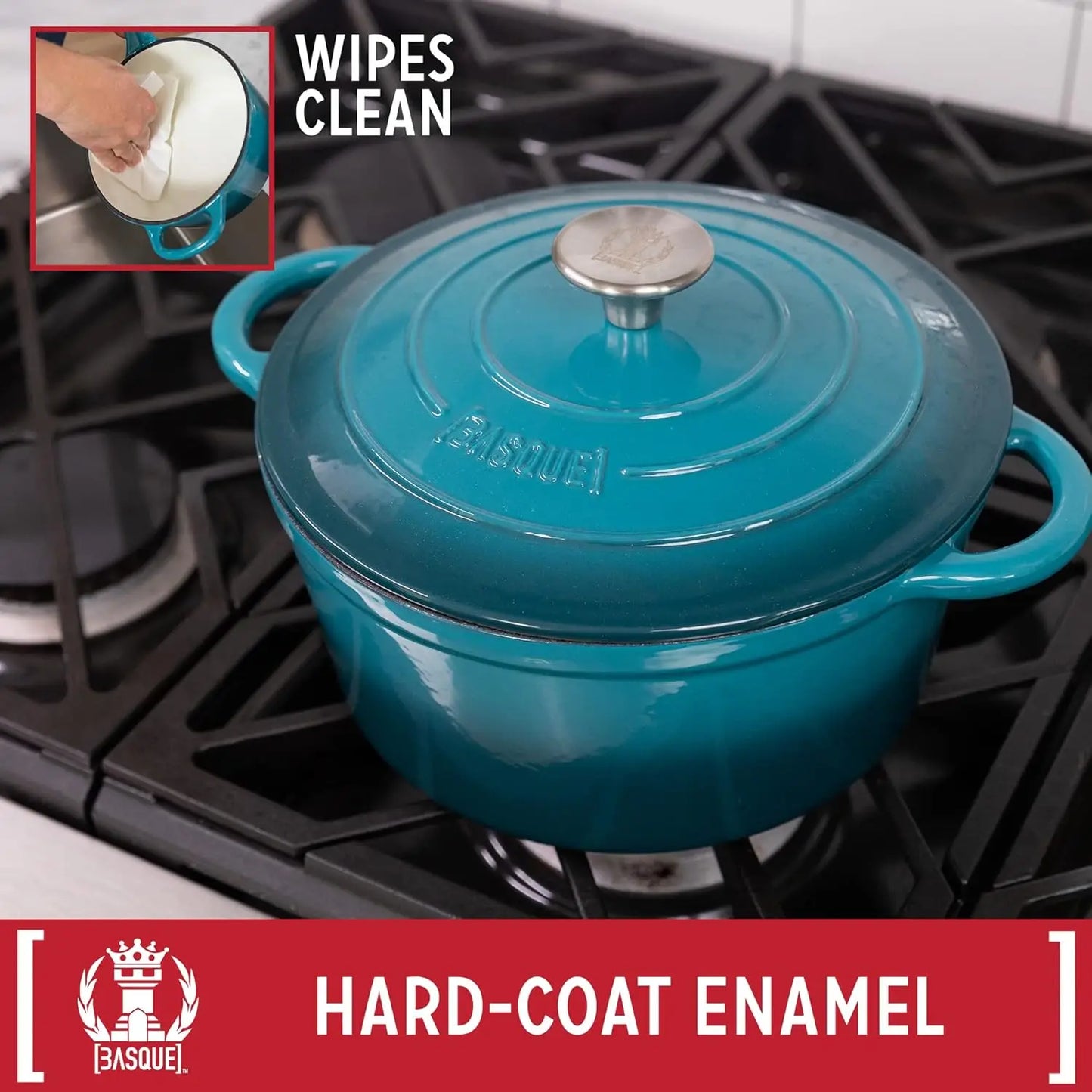 Enameled Cast Iron Cookware Set