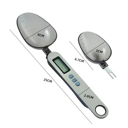 Digital Kitchen Measuring Spoon Scale