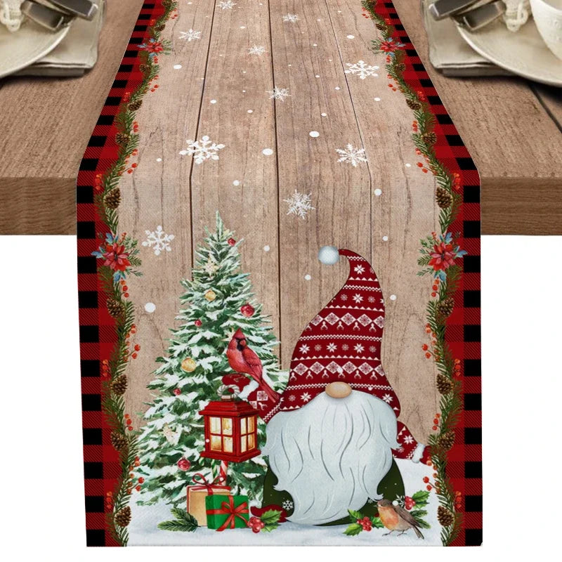 Christmas Snowflake Table Runner