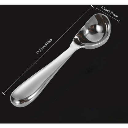 Premium Stainless Steel Ice Cream Scoop - Perfect For Watermelon & Fruit, Ideal For  And Restaurant Use