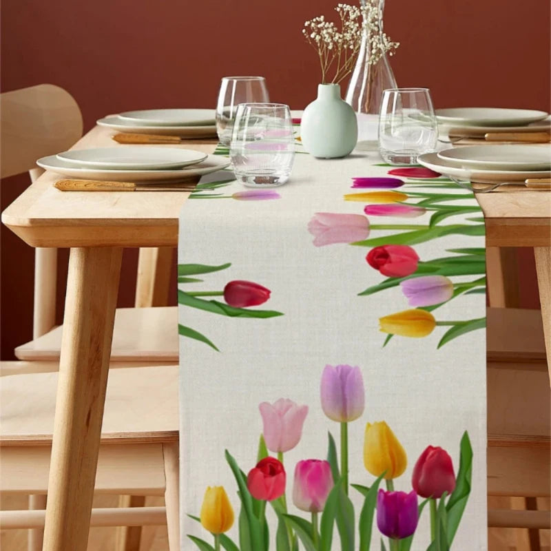 Spring Table Runner