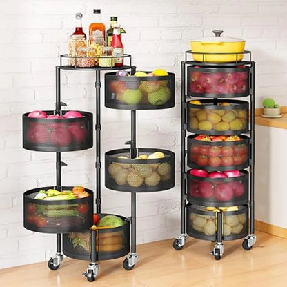 Pull Out Spice Rack Organizer