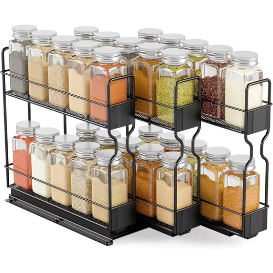 Pull Out Spice Rack Organizer