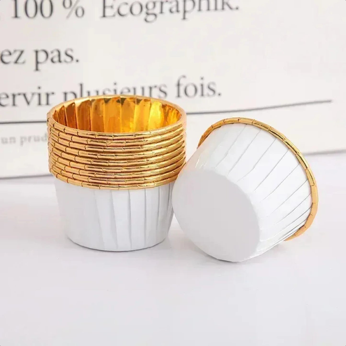 Gold Cupcake Cups