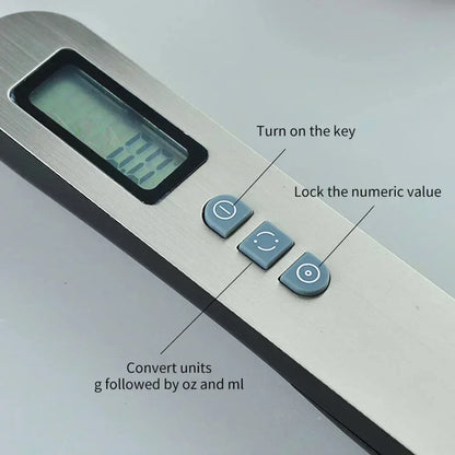 Digital Kitchen Measuring Spoon Scale