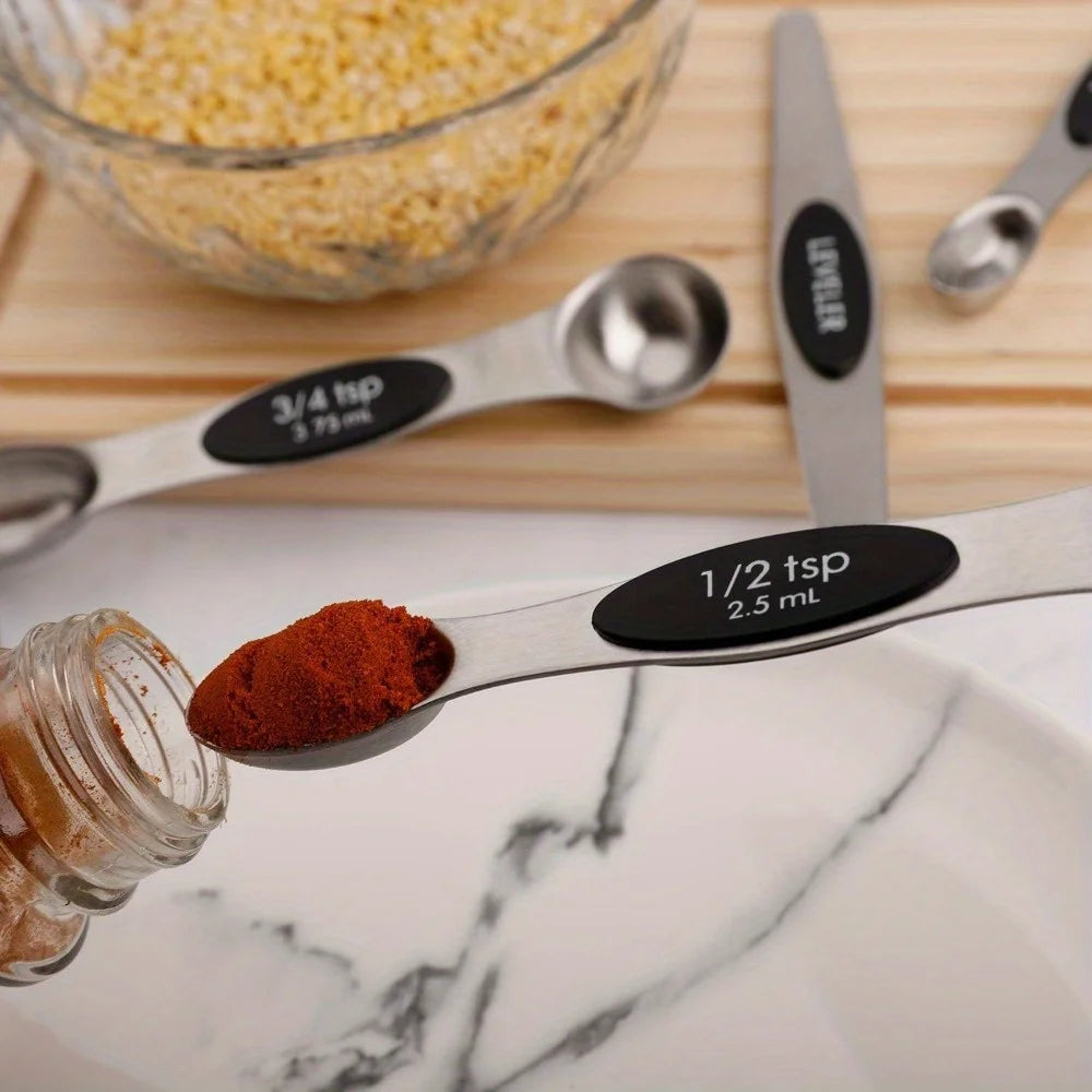 Magnetic Measuring Spoons Set